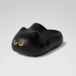 Chaussons Sabots Chat Noir Pour Femme 3