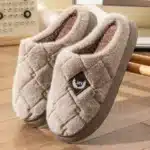 Chausson Homme Hiver Semelle Épaisse 1