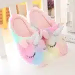 Pantoufles Licorne Mignonne Endormie 1