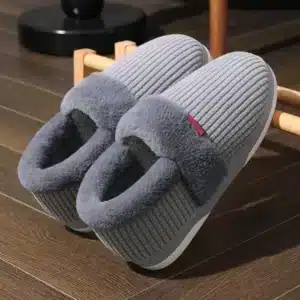 Chausson Fourré Fermé Élégant Pour Homme 1