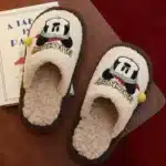 Pantoufles Mickey Mouton 5