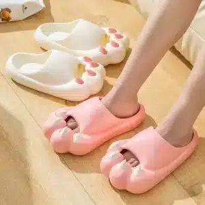 Claquettes Patte de Chat Kawaii 1