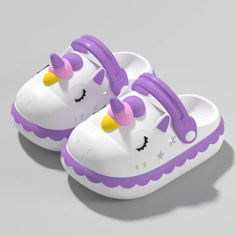 Chaussons Sabots Licorne Enfant 1