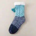 Chaussons Chaussettes Tricolores Femme 4