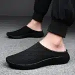 Chaussons Femme Maille Anti Transpi 1