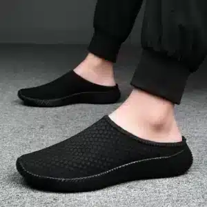 Chaussons Femme Maille Anti Transpi 1
