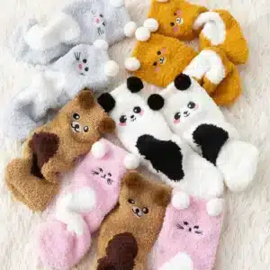 Chaussons Chaussettes Petits Animaux Mignons 1