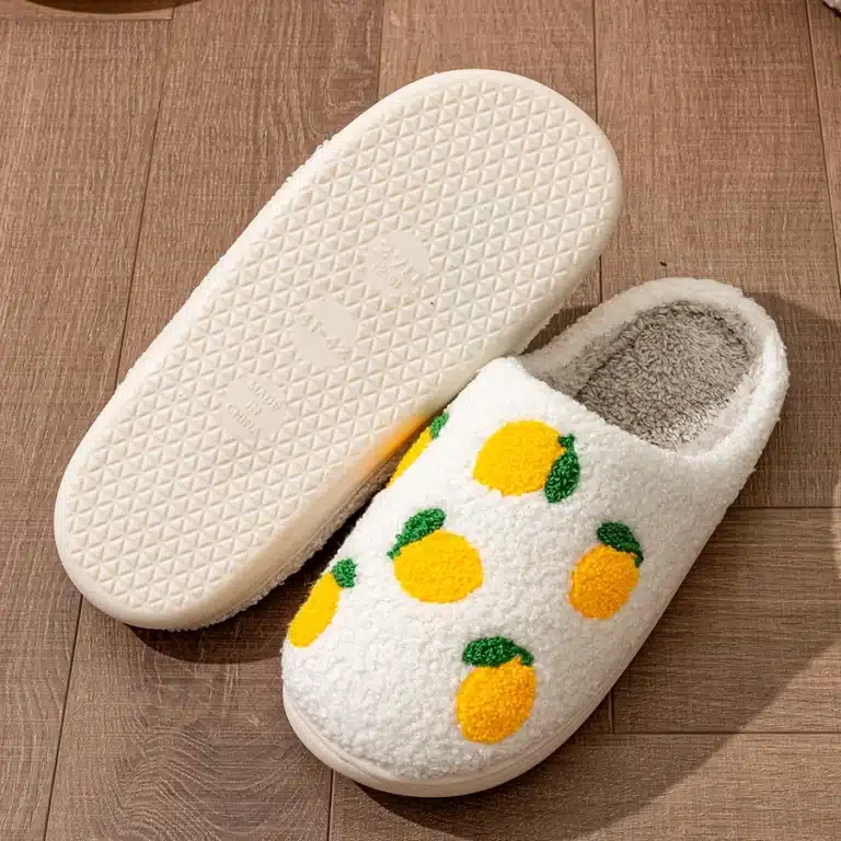 Chaussons Citron Femme 4