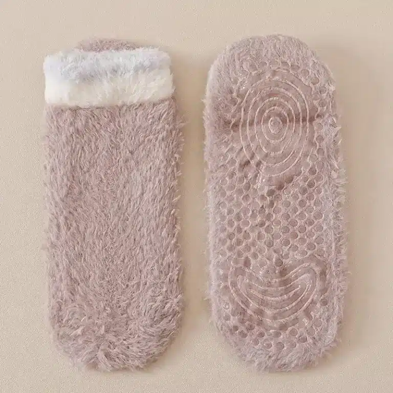 Chaussons Chaussettes Courtes Molletonnées 7
