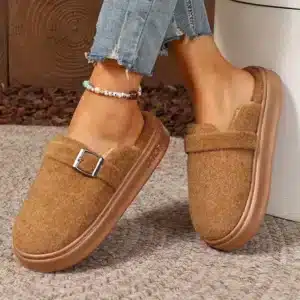 Chaussons Mules Fourrées 1