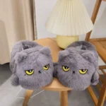 Chausson Gros Chat Grimace 6
