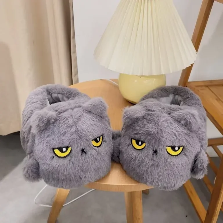 Chausson Gros Chat Grimace 6