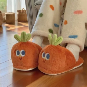 Pantoufles Carotte Mignonne 1