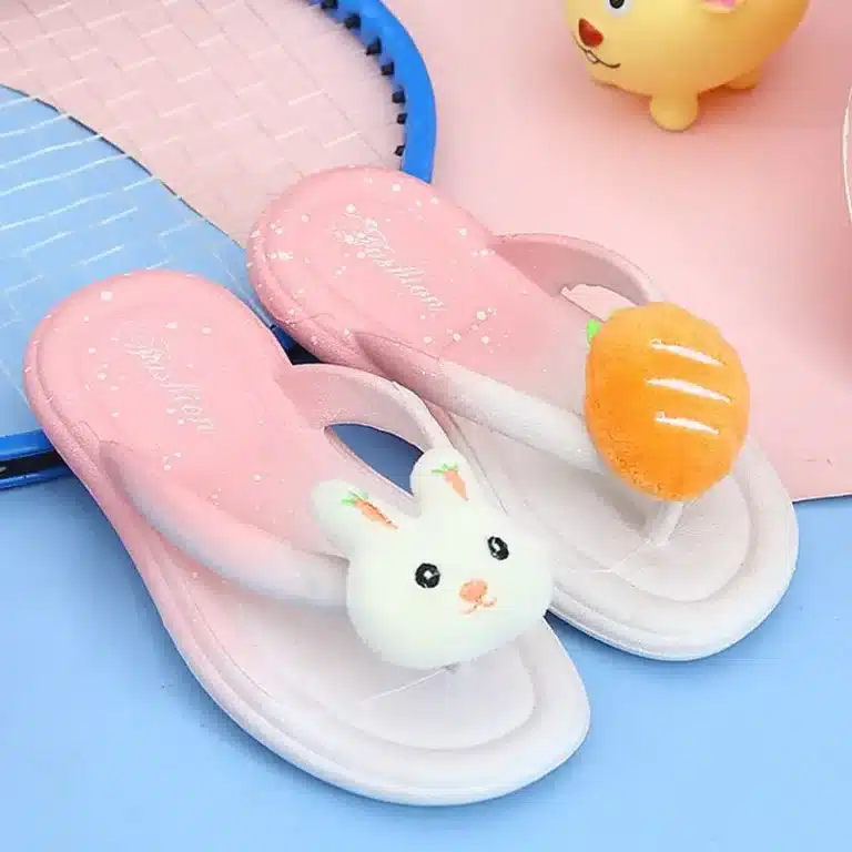 Tongs Antidérapantes Lapin Enfant 1
