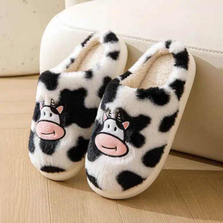 Chaussons Vache Femme 1