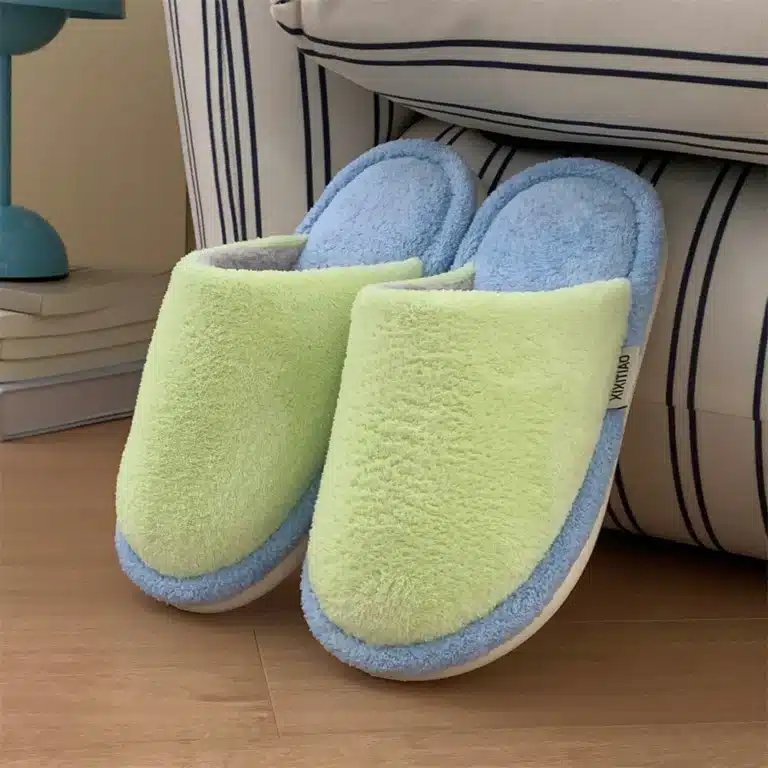 Pantoufles Bicolores Pour Femme 3