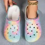 Sabots Crocs Colorés Femme Arc En Ciel 1