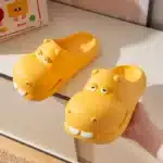 Chaussons Été Tête D\'Hippopotame Rigolo 8