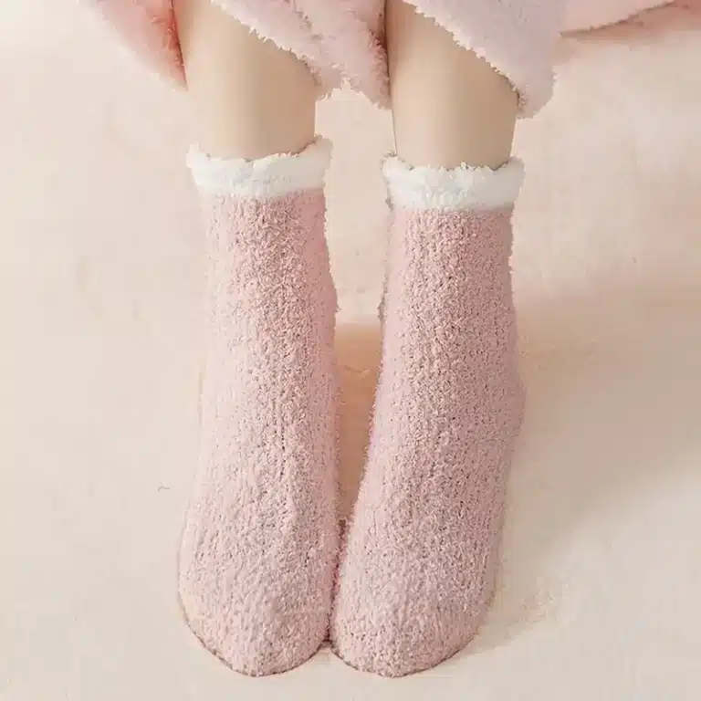 Lot De 5 Chaussons Chaussettes Femme 5