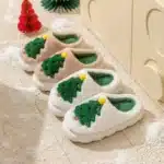 Pantoufles Modernes Sapin De Noel 2