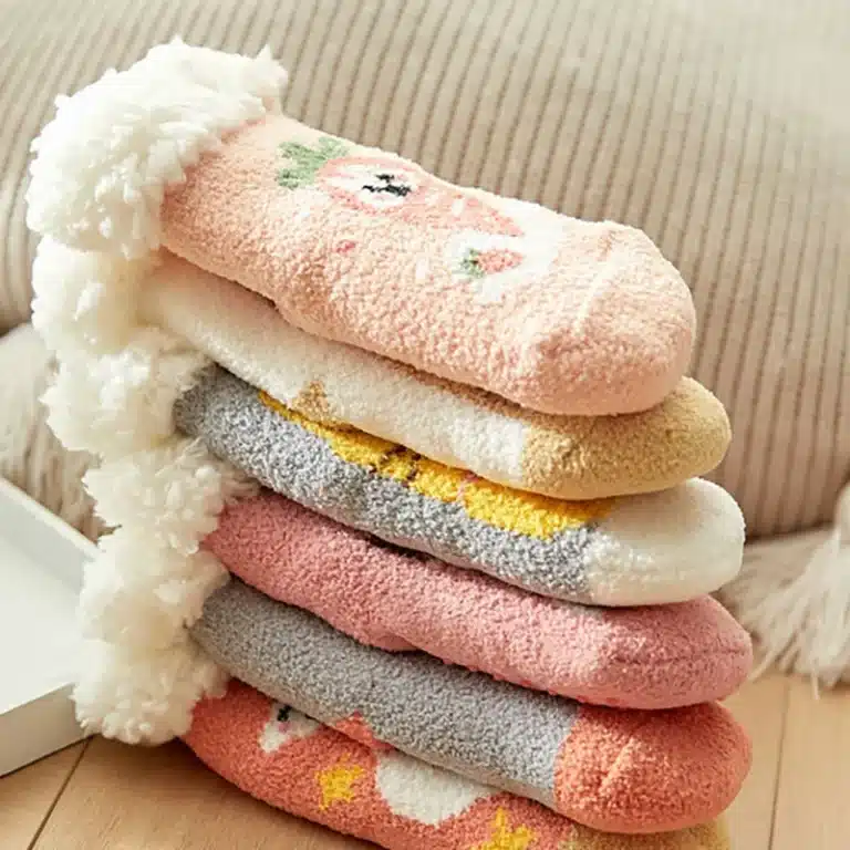 Chaussons Chaussettes Enfants Mignons 2
