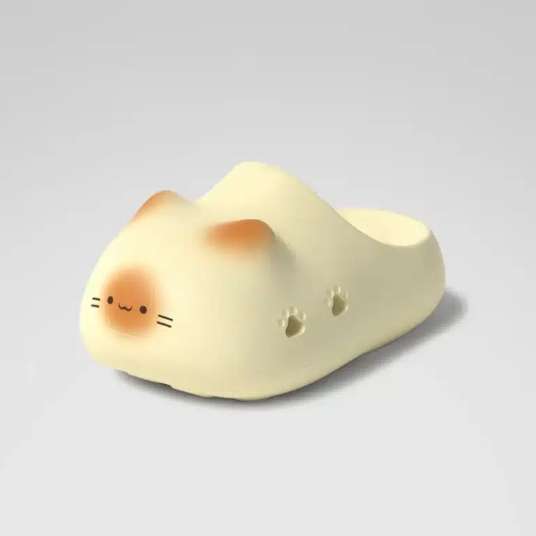 Chaussons Sabots Chat Pour Femme 2
