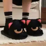 Chaussons Chat Blasé Rigolo 1