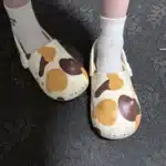 Chaussons Sabots Chat Tâcheté Pour Femme 1