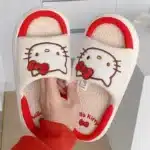 Pantoufles Hello Kitty En Lin 3