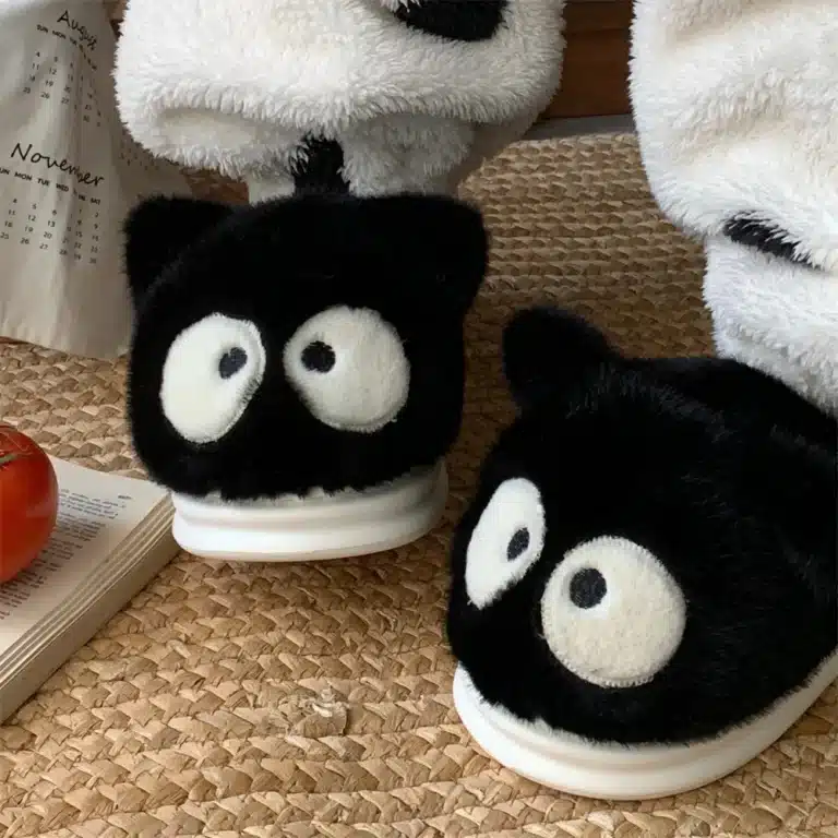 Pantoufles Noire Rigolotes 2