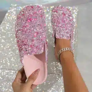 Pantoufles Sabots Brillants 1