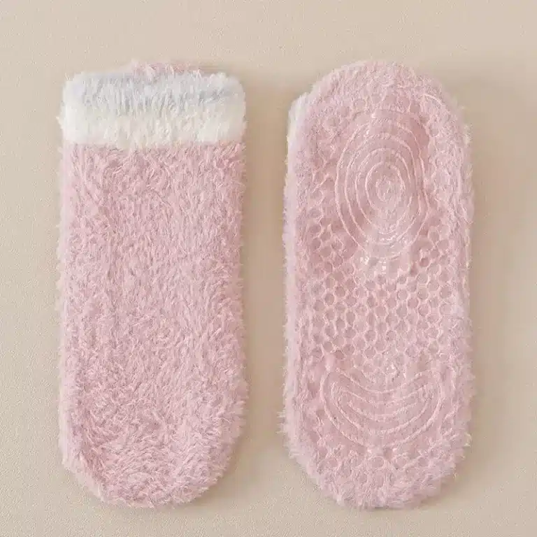 Chaussons Chaussettes Courtes Molletonnées 8