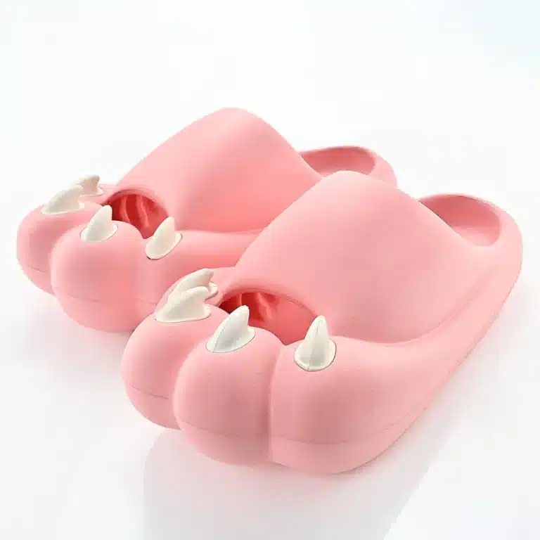 Claquettes Patte de Chat Kawaii 3