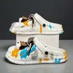 Sabots Mixtes Avec Graffitis 6