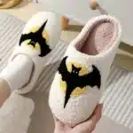 Pantoufles Chauve Souris Lune 1