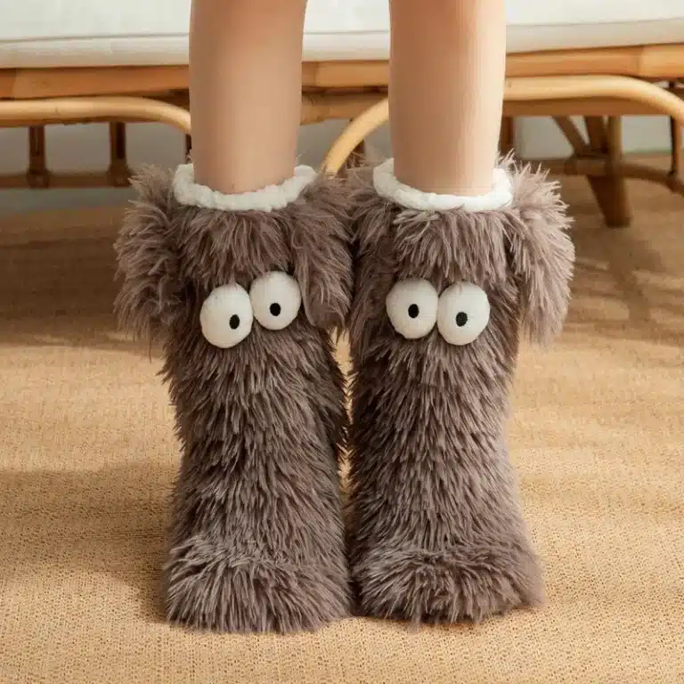 Chaussons Chaussettes Animaux Rigolos 2
