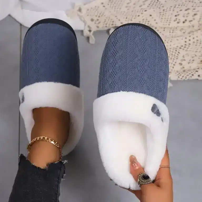 Pantoufles Hiver Élégantes 1