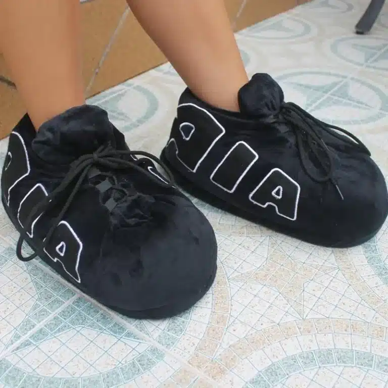 Pantoufles Nike Air Noires 1