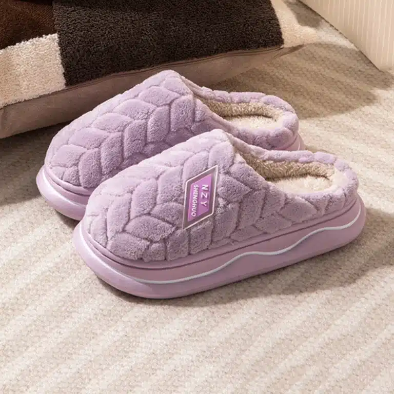 Pantoufles Femme Semelle Très Epaisse 2