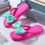 Pantoufles Tongs Noeud Papillon 3