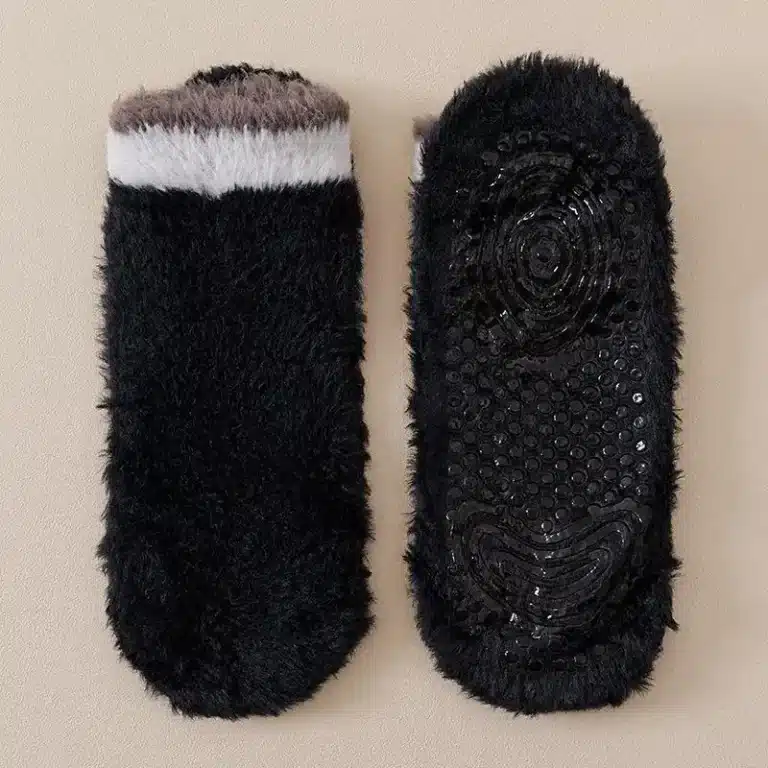 Chaussons Chaussettes Courtes Molletonnées 9