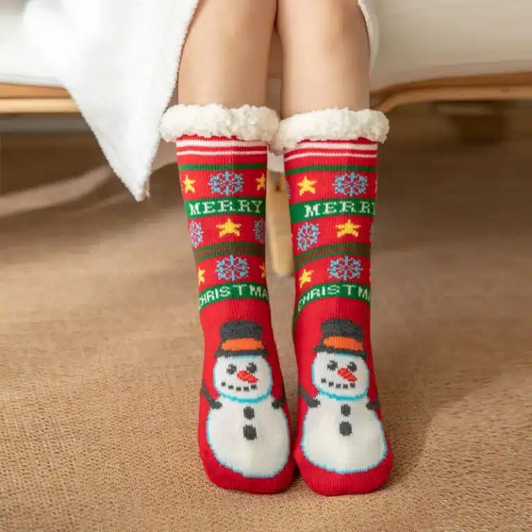 Chaussons Chaussettes Merry Christmas 1