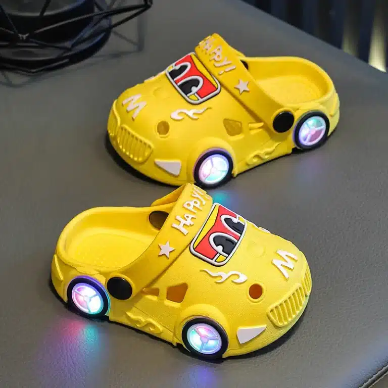 Chaussons Été Voiture Colorée Enfant 6