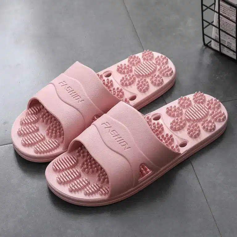 Pantoufle Ergonomique Massante Fleur 10