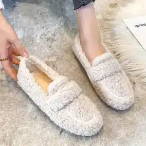Pantoufles Mocassins Hiver Faciles A Enfiler 1