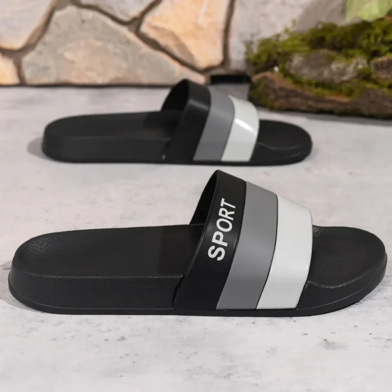 Claquettes Tricolores Homme 7