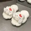 Claquette Hello Kitty Semelle Très Epaisse Avec Noeud 1