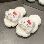 Claquette Hello Kitty Semelle Très Epaisse Avec Noeud 1