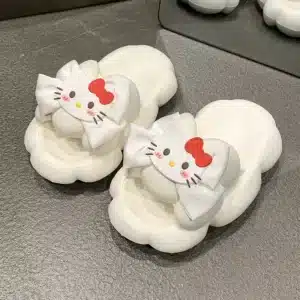 Claquette Hello Kitty Semelle Très Epaisse Avec Noeud 1