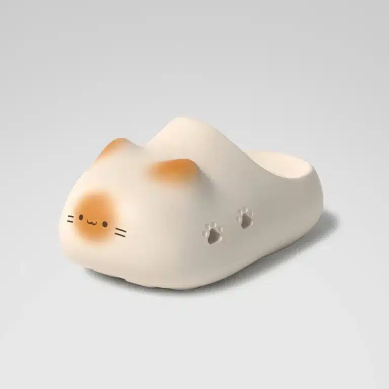 Chaussons Sabots Chat Pour Femme 1